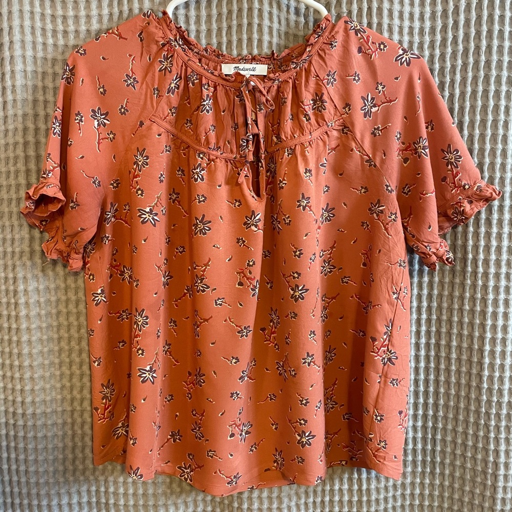 Madewell Short Sleeve Blouse
